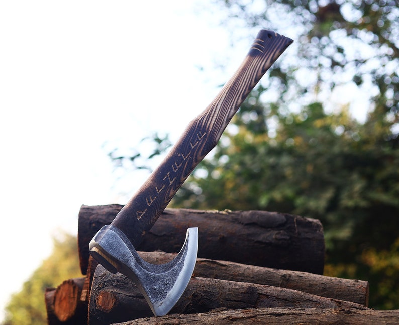 Corban steel Axe with leather cover | Best axe for Camping