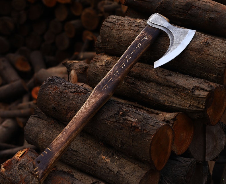 Corban steel Axe with leather cover | Best axe for Camping