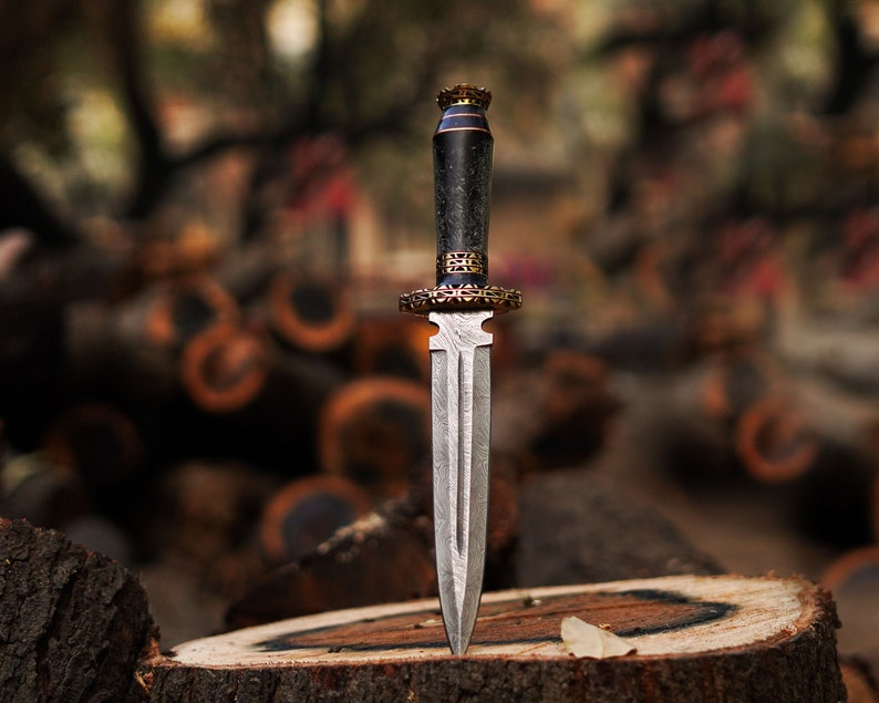 Handmade Dagger knife with Leather cover | Best wedding Gifts