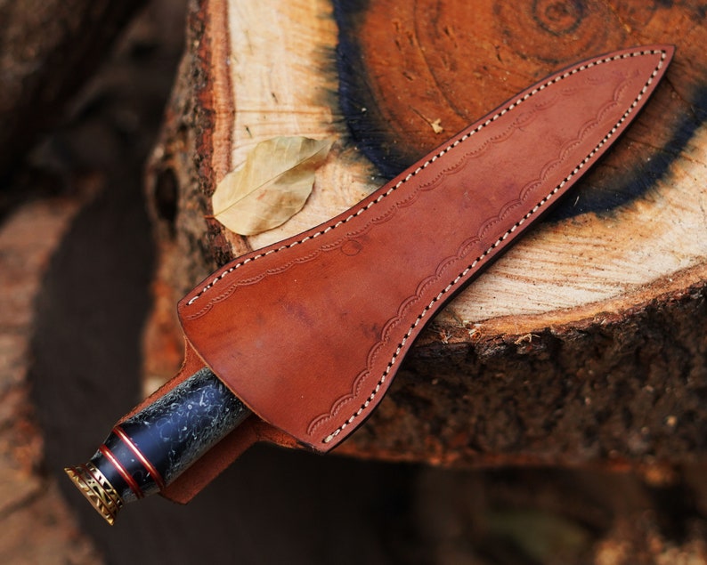 Handmade Dagger knife with Leather cover | Best wedding Gifts