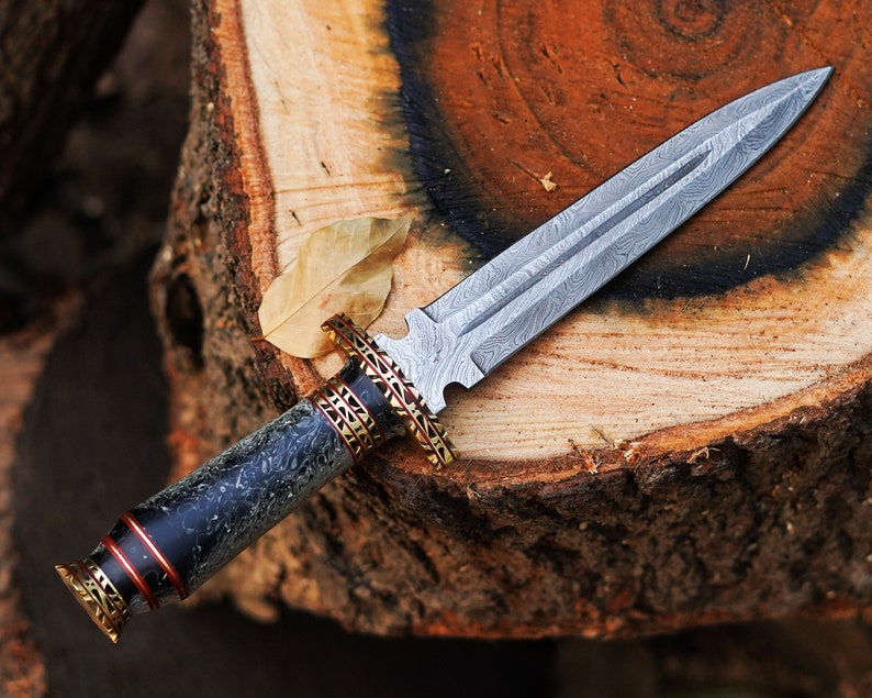 Handmade Dagger knife with Leather cover | Best wedding Gifts